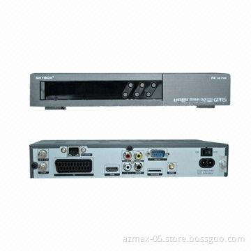 Original Skybox F4 HD with GPRS Function, Ali3601 Processor Dual Core CPU, USB, Wi-Fi